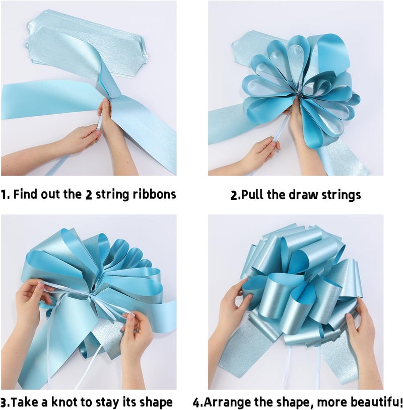 HCHENBOW 14 Inch Big Red Bow,1Pcs Big Bow for Present,Big Gift Bow for Appliances,Bikes,Table Decorations and Party Events Decoration - Image 3